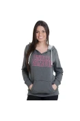 BLUSÃO UNDER ARMOUR FAVORITE FLEECE WORDMARK FEMININO - Grafite/pink BLUSÃO UNDER ARMOUR FAVORITE FLEECE WORDMARK FEMININO - Grafite/pink