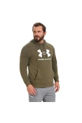 BLUSAO UNDER ARMOUR RIVAL FLEECE MASCULINO - Verde/branco
