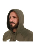 BLUSAO UNDER ARMOUR RIVAL FLEECE MASCULINO - Verde/branco