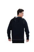 BLUSÃO UNDER ARMOUR STORM COTTON PULLOVER MASCULINO - Preto/branco