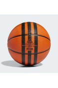 BOLA ADIDAS BASQUETE 3 LISTRAS - Laranja/preto