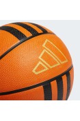 BOLA ADIDAS BASQUETE 3 LISTRAS - Laranja/preto
