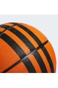 BOLA ADIDAS BASQUETE 3 LISTRAS - Laranja/preto