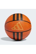 BOLA ADIDAS BASQUETE 3 LISTRAS - Laranja/preto