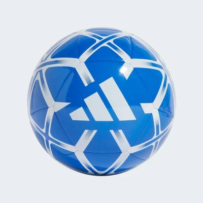 BOLA ADIDAS CAMPO STARLANCER CLUB - Azul/branco