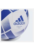 BOLA ADIDAS CAMPO STARLANCER CLUB - Branco/azul