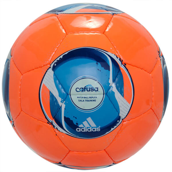 BOLA ADIDAS CONFED CUP SALA TRAINING - Laranja/azul