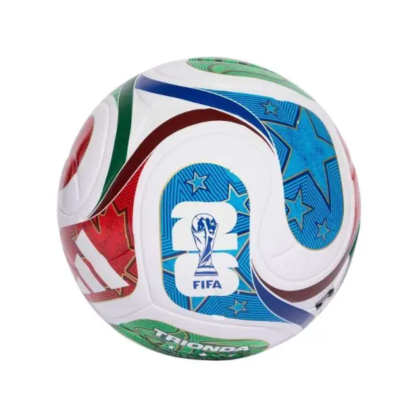BOLA ADIDAS COPA DO MUNDO DA FIFA 26 TRIONDA LEAGUE - Branco/azul