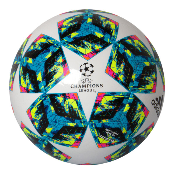 BOLA ADIDAS FINALE UCL FUTSAL 5X5 - Branco/azul