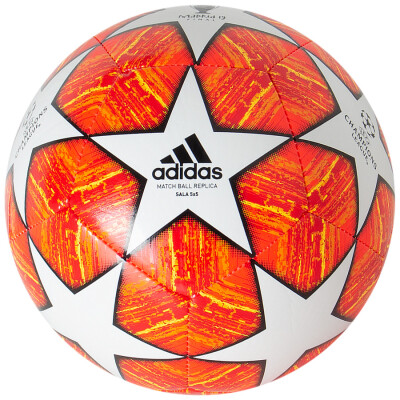 BOLA ADIDAS FINALE UCL FUTSAL 5X5 - Vermelho/branco