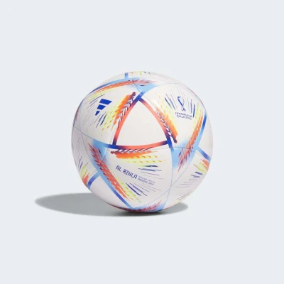 BOLA ADIDAS FUTSAL COPA DO MUNDO 2022 AL RIHLA - Branco/azul