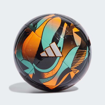 BOLA ADIDAS MESSI CAMPO - Preto/laranja