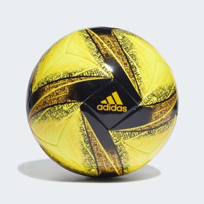 BOLA ADIDAS MESSI CLUB CAMPO - Amarelo/preto