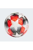BOLA ADIDAS MINI UCL 3RD - Branco/vermelho
