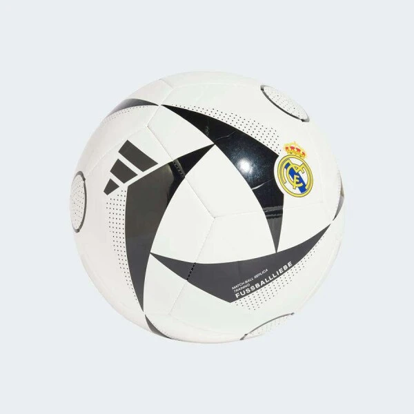 BOLA ADIDAS REAL MADRID CLUB - Branco/preto