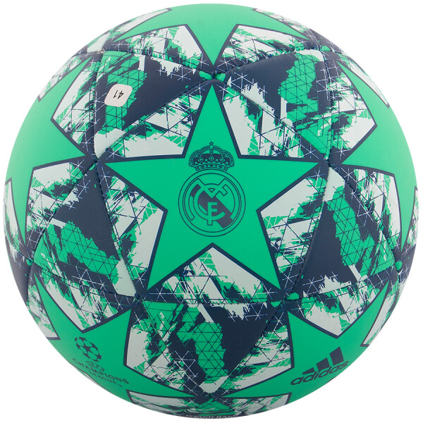 BOLA ADIDAS REAL MADRID UEFA CHAMPIONS LEAGUE FINALE 19 CAPITANO - Verde/marinho