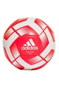 BOLA ADIDAS STARLANCER CLUB CAMPO - Branco/vermelho