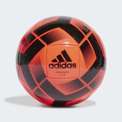 BOLA ADIDAS STARLANCER CLUB CAMPO - Laranja/preto