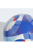 BOLA ADIDAS TREINO ÍLE-DE-FOOT 24 FUTEBOL CAMPO - Branco/azul