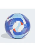 BOLA ADIDAS TREINO ÍLE-DE-FOOT 24 FUTEBOL CAMPO - Branco/azul