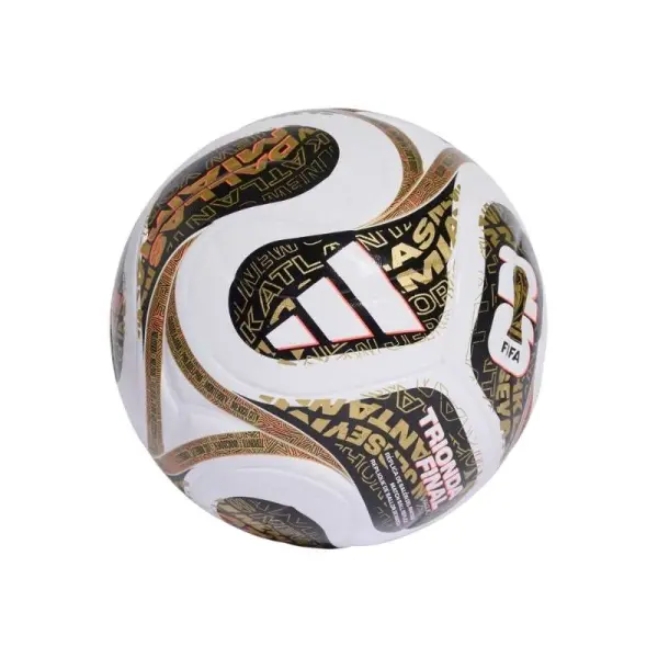 BOLA ADIDAS TRIONDA LEAGUE FINAL COPA DO MUNDO 2026 - Branco/dourado