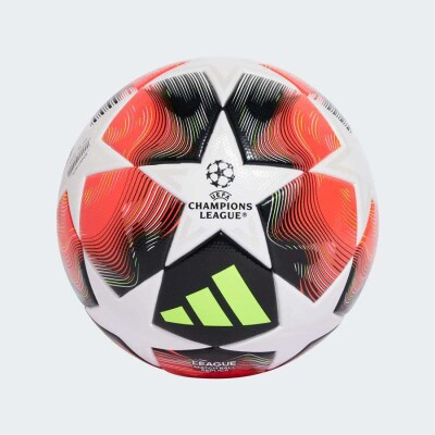 BOLA ADIDAS UCL LEAGUE 3RD CAMPO - Branco/vermelho
