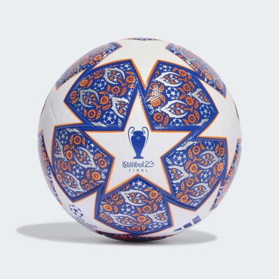 BOLA ADIDAS UCL LEAGUE RÉPLICA ISTAMBUL 23 CAMPO - Branco/azul