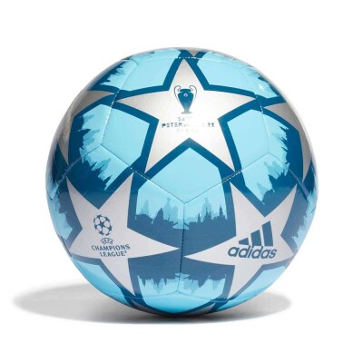 BOLA ADIDAS UCL ST. PETERSBURG - Azul/prata
