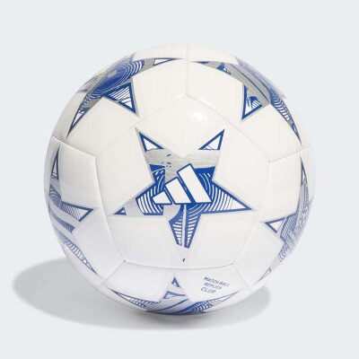 BOLA ADIDAS UEFA CHAMPIONS LEAGUE CLUB 23/24 CAMPO - Branco/azul