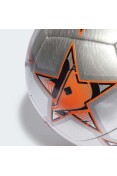 BOLA ADIDAS UEFA CHAMPIONS LEAGUE CLUB 23/24 CAMPO - Prata/laranja