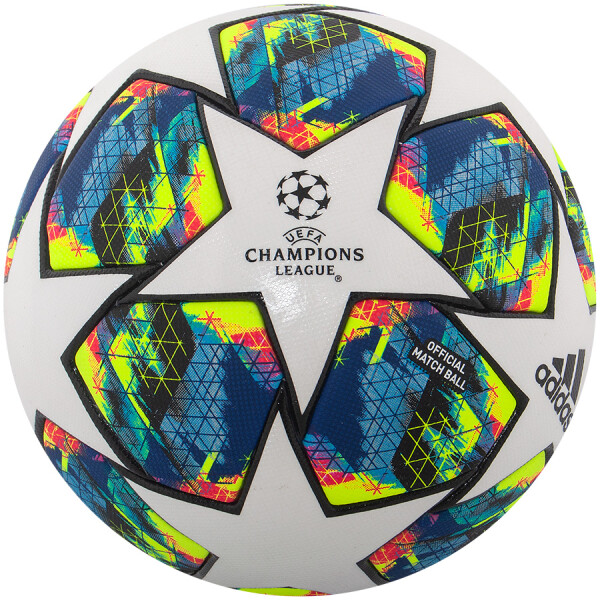 BOLA ADIDAS UEFA CHAMPIONS LEAGUE FINALE 19 OMB OFICIAL - Branco/azul