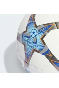 BOLA ADIDAS UEFA CHAMPIONS LEAGUE TRAINING 23/24 CAMPO - Branco/azul