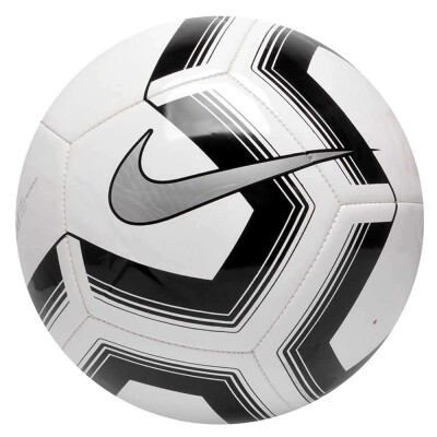 BOLA CAMPO NIKE PITCH TREINO - Branco/preto