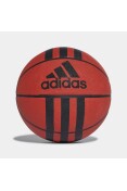 BOLA DE BASQUETE 3-STRIPES ADIDAS - Vermelho/preto