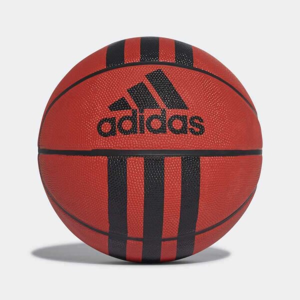 BOLA DE BASQUETE 3-STRIPES ADIDAS - Vermelho/preto