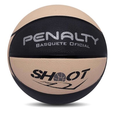 BOLA DE BASQUETE PENALTY SHOOT X - Preto/bege