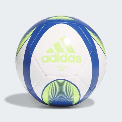 BOLA DE FUTEBOL ADIDAS STARLANCER PLUS - Branco/verde