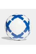 BOLA DE FUTEBOL CAMPO ADIDAS STARLANCER CLUB - Branco/azul