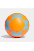 BOLA DE FUTEBOL CAMPO ADIDAS STARLANCER CLUB - Laranja/azul