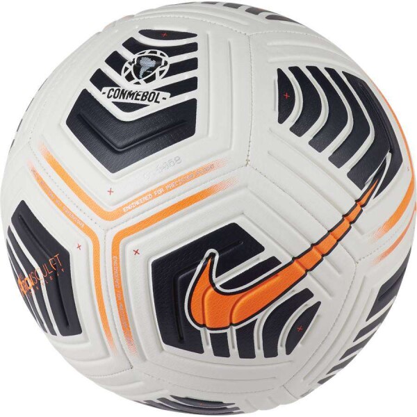 BOLA FUTEBOL CAMPO NIKE CSF STRIKE - Branco/laranja