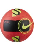 BOLA FUTEBOL DE CAMPO NIKE PITCH - Vermelho/amarelo