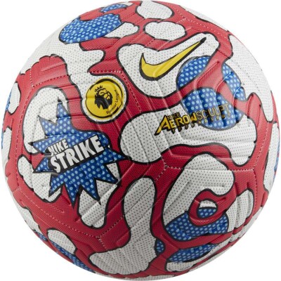 BOLA FUTEBOL DE CAMPO NIKE PREMIER LEAGUE STRIKE - Branco/pink