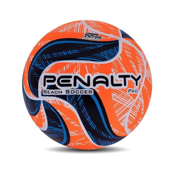 BOLA FUTEBOL DE PRAIA PENALTY PRO - Laranja/preto