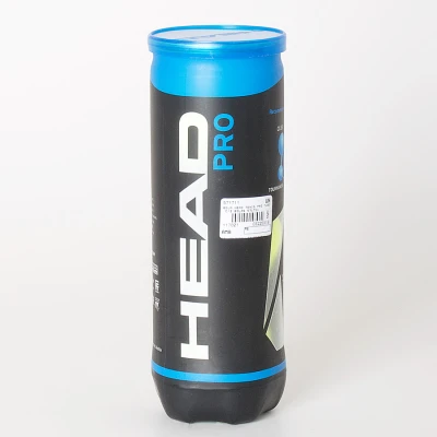 BOLA HEAD TENIS PRO TUBO COM 3 BOLAS - Amarelo