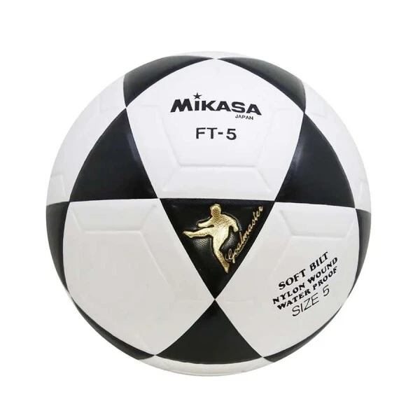 BOLA MIKASA FUTEVÔLEI FIFA FT-5 - Branco/preto