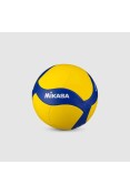 BOLA MIKASA VOLEI COURO SINTETICO COSTURADO - Amarelo/azul BOLA MIKASA VOLEI COURO SINTETICO COSTURADO - Amarelo/azul