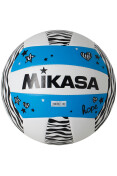 BOLA MIKASA VÔLEI DE PRAIA VXS-ZB - Branco/azul BOLA MIKASA VÔLEI DE PRAIA VXS-ZB - Branco/azul