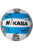 BOLA MIKASA VÔLEI DE PRAIA VXS-ZB - Branco/azul BOLA MIKASA VÔLEI DE PRAIA VXS-ZB - Branco/azul