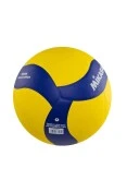 BOLA MIKASA VOLEIBOL V330W MICROFIBRA LAMINADO - Amarelo/azul
