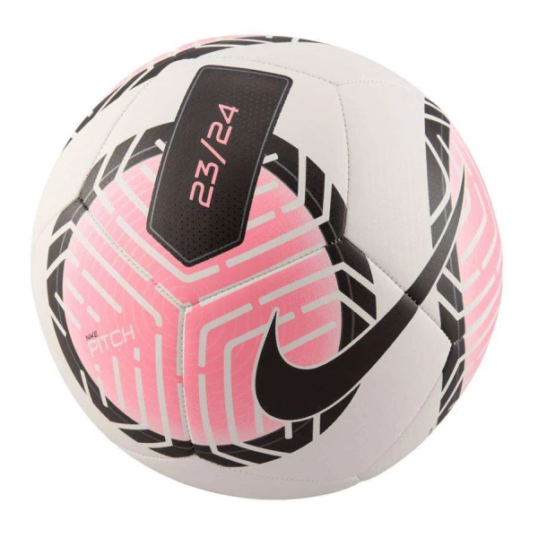 BOLA NIKE CAMPO PITCH - Branco/rosa